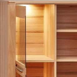 Wohnen Wohnzimmer TV Anbauwand Möbelset - Amyonta (vierteilig)