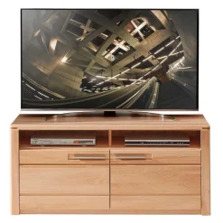 Wohnen Wohnzimmer TV Anbauwand Möbelset - Amyonta (vierteilig)