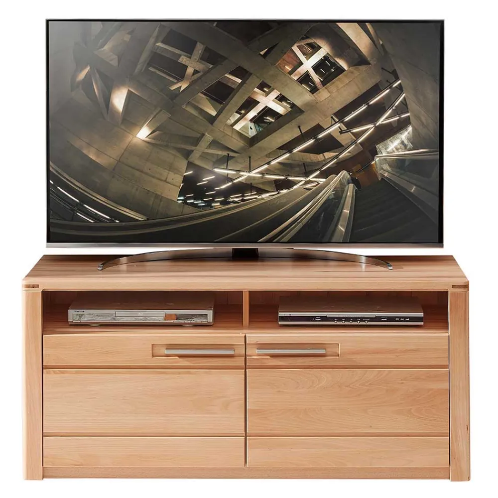 Wohnen Wohnzimmer TV Anbauwand Möbelset - Amyonta (vierteilig)