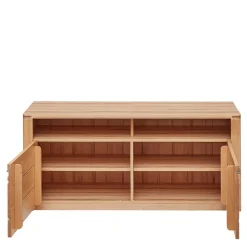 Wohnen Wohnzimmer TV Anbauwand Möbelset - Amyonta (vierteilig)