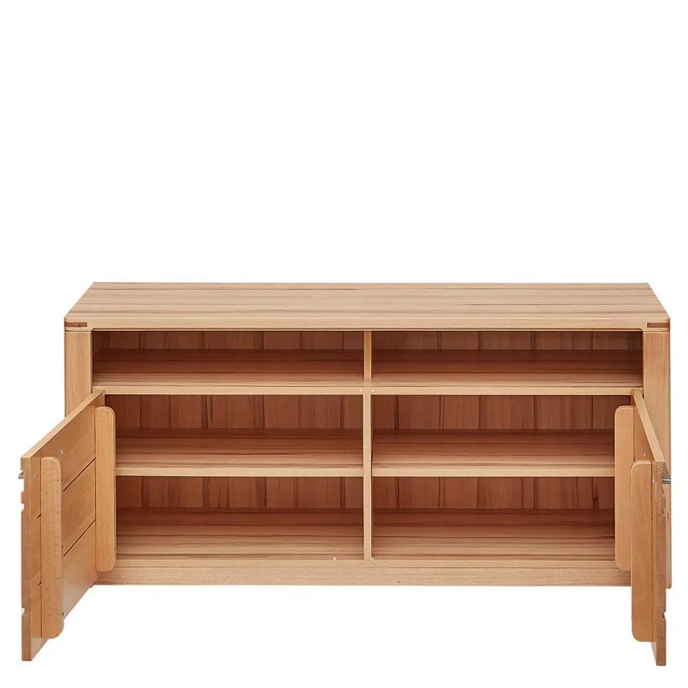 Wohnen Wohnzimmer TV Anbauwand Möbelset - Amyonta (vierteilig)