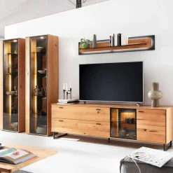 Wohnen Wohnzimmer TV Wohnwand modern - Drinidad (vierteilig)