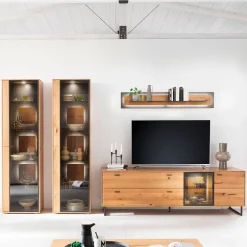 Wohnen Wohnzimmer TV Wohnwand modern - Drinidad (vierteilig)