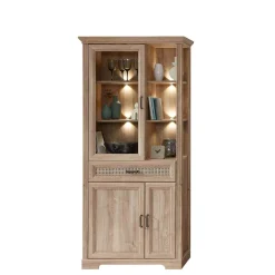 Wohnen Wohnzimmerschränke*Wohnzimmer Vitrine mit LED Beleuchtung - Barack