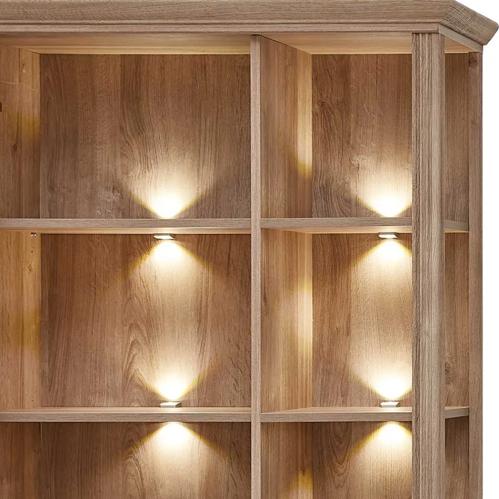 Wohnen Wohnzimmerschränke*Wohnzimmer Vitrine mit LED Beleuchtung - Barack