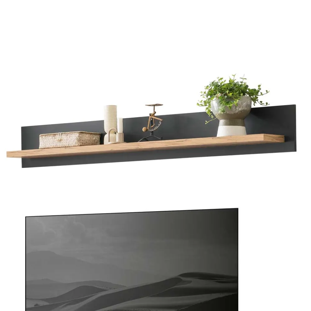 Wohnen Wohnzimmer Wohnwand - Landhaus modern - Lionel (vierteilig)