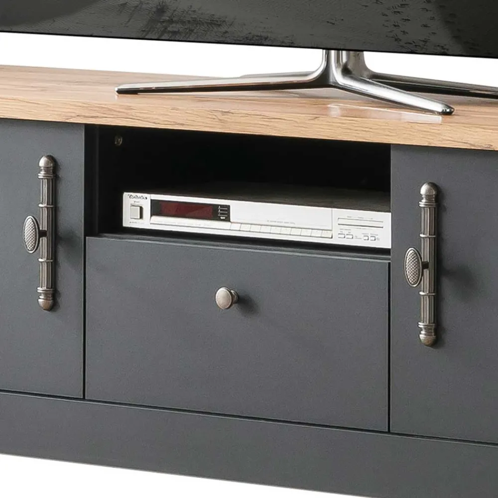 Wohnen Wohnzimmer Wohnwand - Landhaus modern - Lionel (vierteilig)