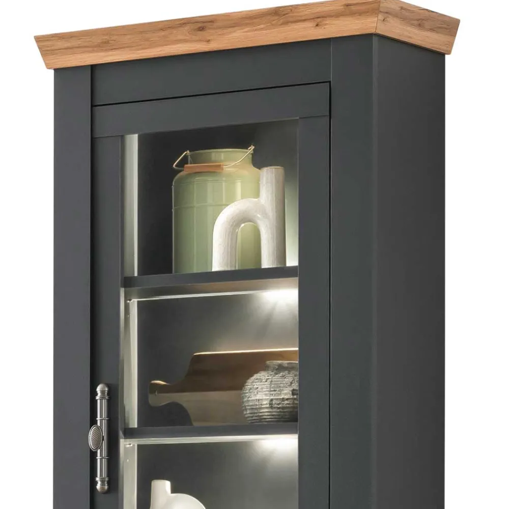 Wohnen Wohnzimmer Wohnwand - Landhaus modern - Lionel (vierteilig)