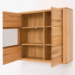 Wohnen Wohnzimmer Wohnwand Athias aus Kernbuche (vierteilig)