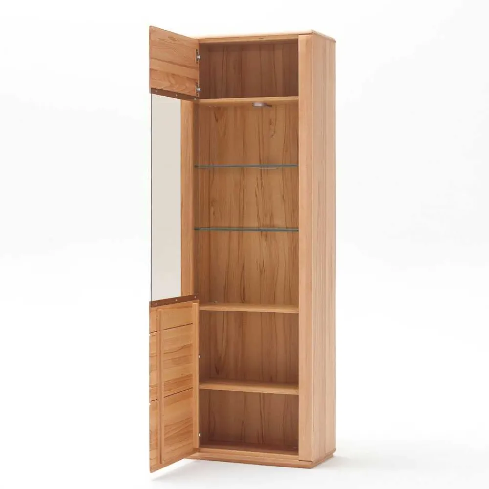 Wohnen Wohnzimmer Wohnwand Athias aus Kernbuche (vierteilig)