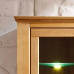 Wohnen Wohnzimmer Wohnwand Ladressa aus Wildeiche geölt und gewachst (vierteilig)