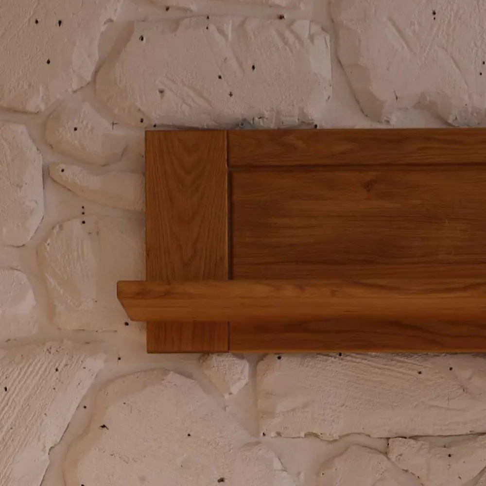 Wohnen Wohnzimmer Wohnwand Ladressa aus Wildeiche geölt und gewachst (vierteilig)