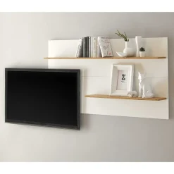 Wohnen Wohnzimmer Wohnwand Set - Nonessia (vierteilig)