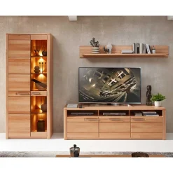 Wohnen Wohnzimmerschränke*Wohnzimmereinrichtung Set - Amyonta (dreiteilig)