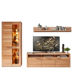 Wohnen Wohnzimmerschränke*Wohnzimmereinrichtung Set - Amyonta (dreiteilig)