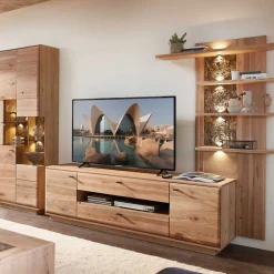 Wohnen Wohnwände|Wohnwand*Wohnzimmereinrichtung Wohnwand Set - Cassna (dreiteilig)