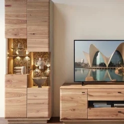 Wohnen Wohnwände|Wohnwand*Wohnzimmereinrichtung Wohnwand Set - Cassna (dreiteilig)