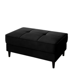 Wohnen Barhocker|Sessel & Hocker*Wohnzimmerhocker mit Truhe in Schwarz - Oktay
