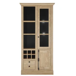 Wohnen Wohnwände|Wohnwand*Wohnzimmer-Landhausmöbel Set - Hengas (vierteilig)