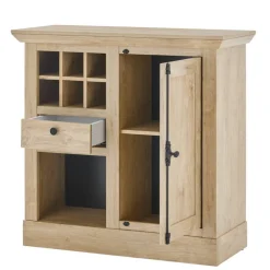 Wohnen Wohnwände|Wohnwand*Wohnzimmer-Landhausmöbel Set - Hengas (vierteilig)