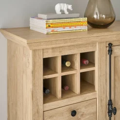 Wohnen Wohnwände|Wohnwand*Wohnzimmer-Landhausmöbel Set - Hengas (vierteilig)