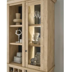 Wohnen Wohnwände|Wohnwand*Wohnzimmer-Landhausmöbel Set - Hengas (vierteilig)