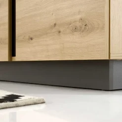 Wohnen Glasmöbel|Wohnzimmer Komplett*Wohnzimmermöbel inklusive Sofatisch - Lairian (sechsteilig)