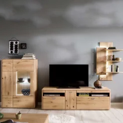 Wohnen Wohnzimmermöbel Set aus Holz - Destal (dreiteilig)