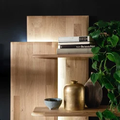 Wohnen Wohnzimmermöbel Set aus Holz - Destal (dreiteilig)