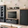 Wohnen Wohnzimmermöbel TV Anbauwand Set - Lionel (vierteilig)