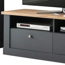 Wohnen Wohnzimmermöbel TV Anbauwand Set - Lionel (vierteilig)