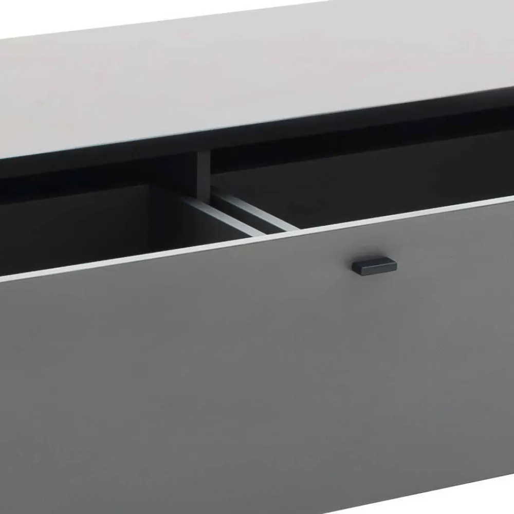 Wohnen Wohnwände|Wohnwand*Wohnzimmermöbel TV Wand in Grau - Ridona (dreiteilig)