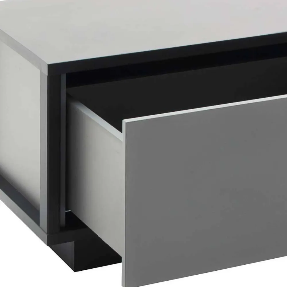 Wohnen Wohnwände|Wohnwand*Wohnzimmermöbel TV Wand in Grau - Ridona (dreiteilig)