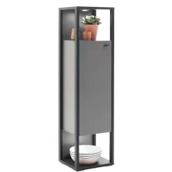 Wohnen Wohnwände|Wohnwand*Wohnzimmermöbel TV Wand in Grau - Ridona (dreiteilig)