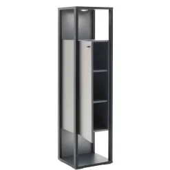 Wohnen Wohnwände|Wohnwand*Wohnzimmermöbel TV Wand in Grau - Ridona (dreiteilig)