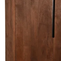 Wohnen Wohnzimmerschrank in Mangoholz Dunkelbraun - Enija