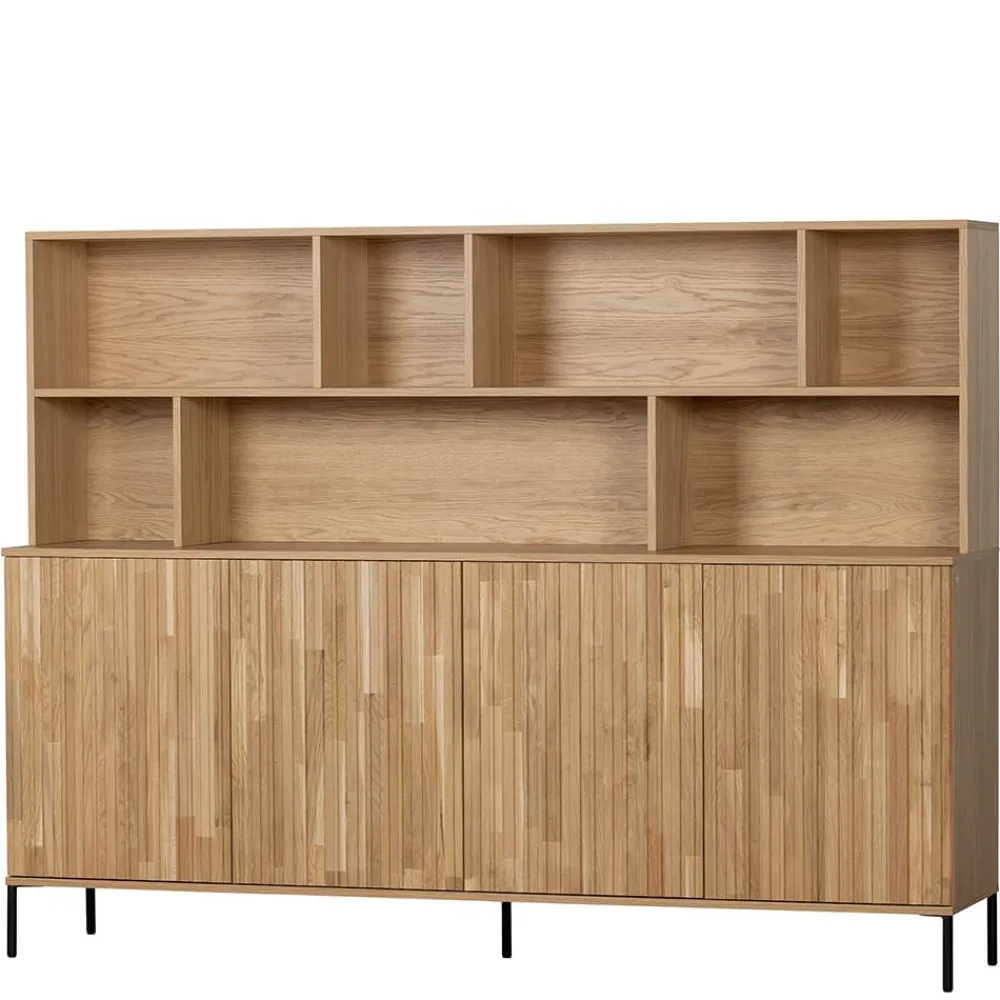 Wohnen Wohnzimmerschrank mit 4 Türen & 7 Fächern - Cegrada