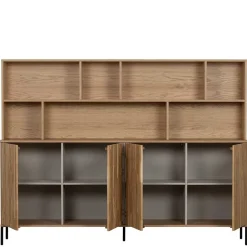 Wohnen Wohnzimmerschrank mit 4 Türen & 7 Fächern - Cegrada