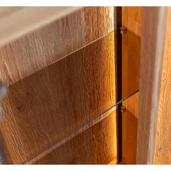 Wohnen Sideboards & Kommoden|Sideboards & Kommoden*Wohnzimmerschrank mit Glas und LED Licht - Cocondar