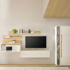 Wohnen Wohnwände|Wohnwand*Wohnzimmerschränke & Regale Kombi - Nonessia (sechsteilig)