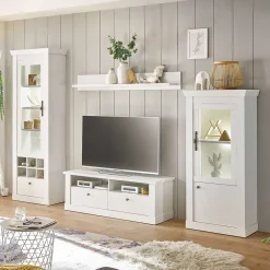 Wohnen Wohnzimmerschränke & Wandboard Set - Liancos (vierteilig)