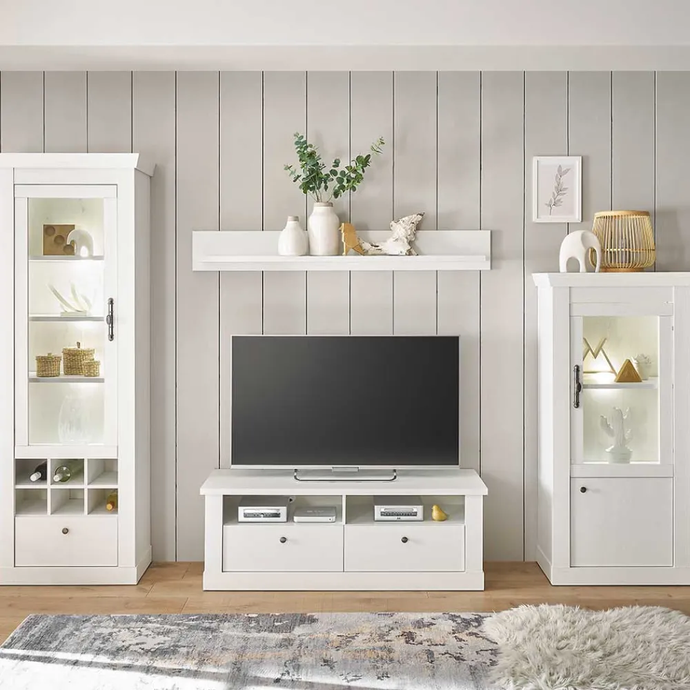 Wohnen Wohnzimmerschränke & Wandboard Set - Liancos (vierteilig)