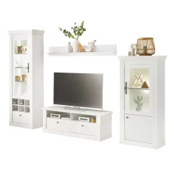 Wohnen Wohnzimmerschränke & Wandboard Set - Liancos (vierteilig)