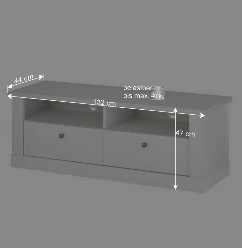 Wohnen Wohnzimmerschränke & Wandboard Set - Liancos (vierteilig)