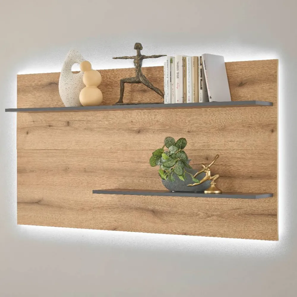 Wohnen Wohnzimmerschränke und Paneel Set - Colomania (vierteilig)