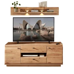 Wohnen Wohnwände|Wohnwand*Wohnzimmerschränke und Regal Set - Cassna (vierteilig)