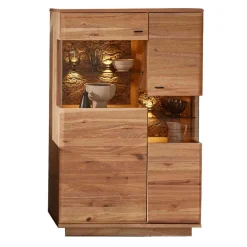 Wohnen Wohnwände|Wohnwand*Wohnzimmerschränke und Regal Set - Cassna (vierteilig)