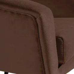 Wohnen Wohnzimmersessel in Braun und Schwarz - Ian