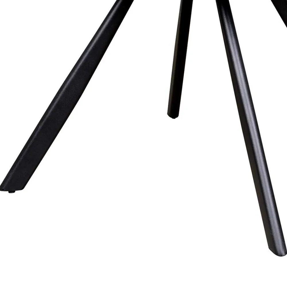 Wohnen Küchenstühle|Esszimmerstühle*Wohnzimmerstuhl mit Armlehnen in Grün Samt - Relindo