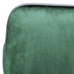 Wohnen Küchenstühle|Esszimmerstühle*Wohnzimmerstuhl mit Armlehnen in Grün Samt - Relindo